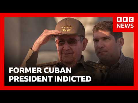 Former Cuban president Raúl Castro indicted in US | BBC News thumbnail