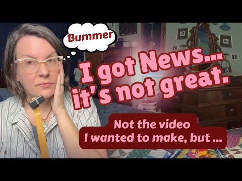 I got news, and it's not great (Vlog 4) thumbnail