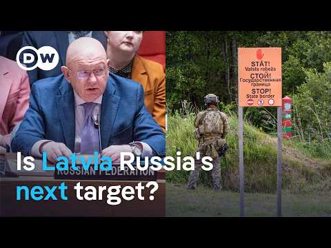 Russia accuses Latvia of aiding Ukraine drone attacks | DW News thumbnail