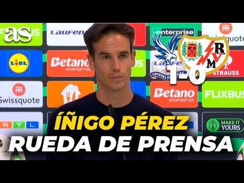ÍÑIGO PÉREZ rueda de prensa completa tras perder la FINAL de CONFERENCE LEAGUE | PALACE 1 - RAYO 0 thumbnail