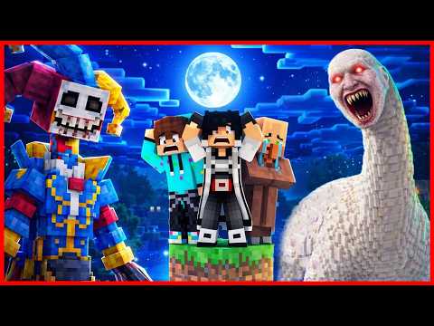 100 HARI DI SERANG RAJA ANOMALI LEHER PANJANG VS JESTER BADUT DAJJAL DI MINECRAFT thumbnail
