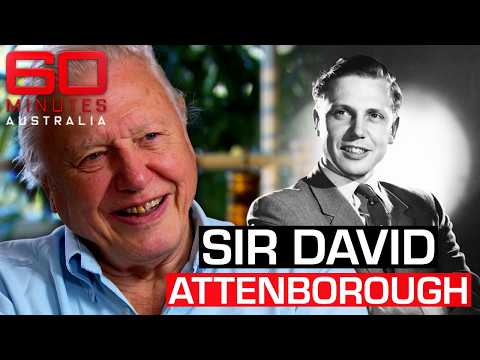 Inside the wild life of broadcasting legend Sir David Attenborough | 60 Minutes Australia thumbnail