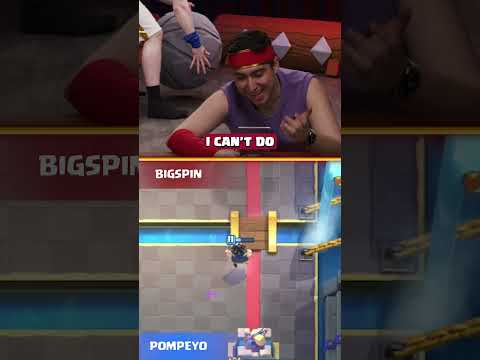 this is good → this is fine 💀 #clashroyale thumbnail