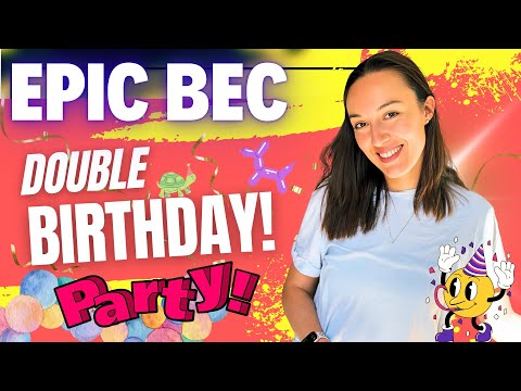 EPIC BEC Double Birthday Fun! | a Couple's Vlog thumbnail