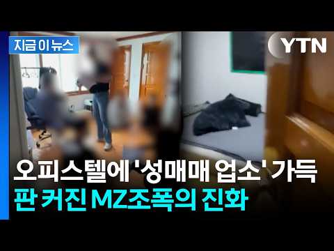 외국인 여성들 고용해서...'성매매 업소' 10억 챙긴 MZ조폭 [지금이뉴스] / YTN thumbnail