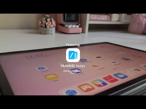 HUAWEI Notes Tutorial & Walkthrough | HUAWEI MatePad 11 PaperMatte Edition Digital Journaling thumbnail
