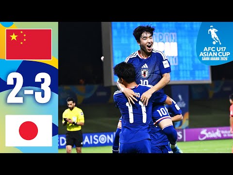 4th trophy in 2026 🏆 JAPAN TRIUMPH ONCE AGAIN! | China PR - Japan | Highlights | AFC U17 Asian Cup™ thumbnail