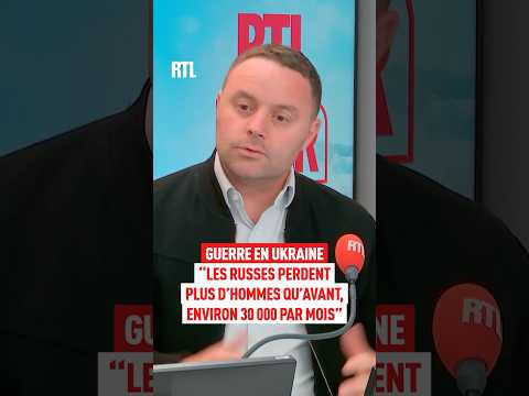 Guerre en Ukraine : "30 000 pertes d'hommes Russes par mois" thumbnail
