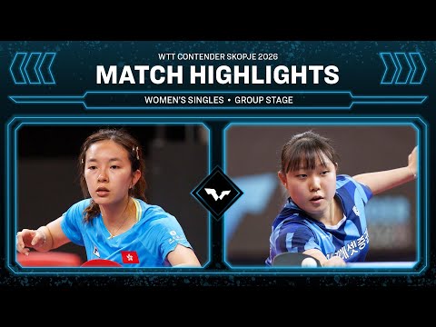 Ng Wing Lam vs Choi Seoyeon  | WS Group | #WTTSkopje 2026 thumbnail