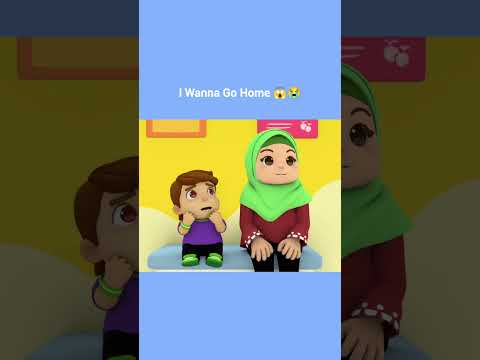 I Wanna Go Home 😱😭 | Islamic Series & Songs For Kids | Omar & Hana English thumbnail
