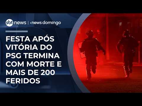 Festa do PSG termina com morte e mais de 200 pessoas feridas | #NewsDomingo thumbnail