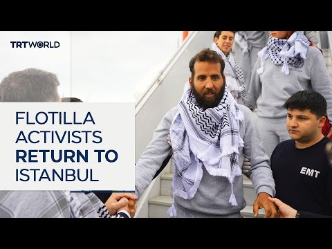 Türkiye evacuates flotilla activists illegally detained by Israel thumbnail