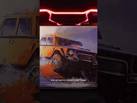 Only 63 in the World. Lamborghini Centro Stile Calendar. thumbnail