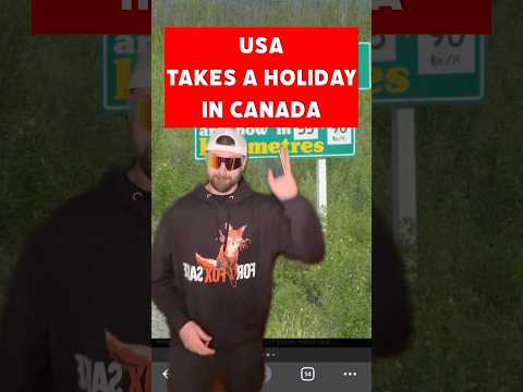 USA goes on holiday in Canada·#Canada #Canadian #USA #funny #satire thumbnail