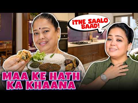Bahot Saal Baad Khaya Maa Ke Hath Ka Khaana ? | Bharti Singh | Harssh Limbachiyaa | Golla | Yash thumbnail