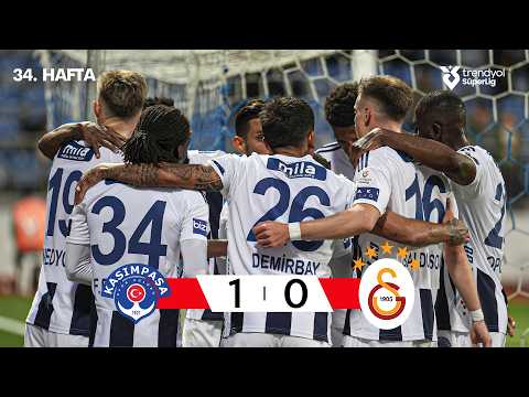 Kasımpaşa (1-0) Galatasaray | 34. Hafta | Trendyol Süper Lig 2025 - 2026 Sezonu thumbnail
