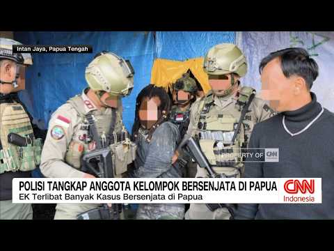 Polisi Tangkap Anggota Kelompok Bersenjata di Papua thumbnail