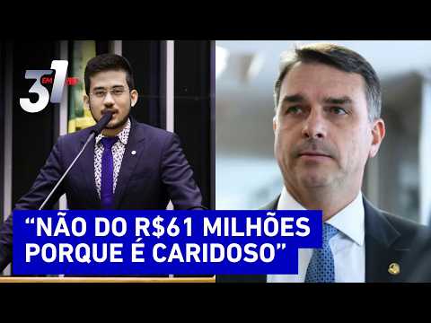 Missão pede cassação de Flávio Bolsonaro; “Todos sabem dos bastidores’, diz Kataguiri thumbnail