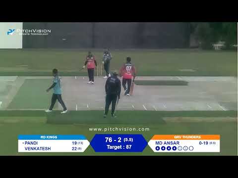 RP CRICKET LEAGUE 2025   RD KING VS QRV THANDERS thumbnail