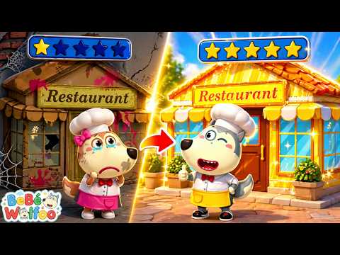 Bebé Wolfoo | ¡El Restaurante de 5 Estrellas de Wolfoo! | Dibujos animados para niños thumbnail