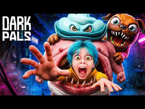 FUI PARAR na BARRIGA do MONSTRO em DARK PALS! ? The 1st Floor thumbnail
