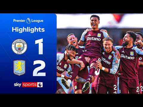 Watkins double hands Pep final game defeat | Man City 1-2 Aston Villa | Premier League Highlights thumbnail