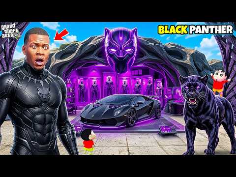 Franklin Upgraded His House into New BLACK PANTHER Base? thumbnail