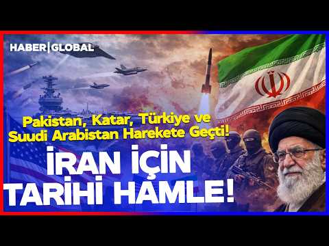 İRAN İÇİN TARİHİ HAMLE! Pakistan, Katar, Türkiye ve Suudi Arabistan Harekete Geçti! thumbnail