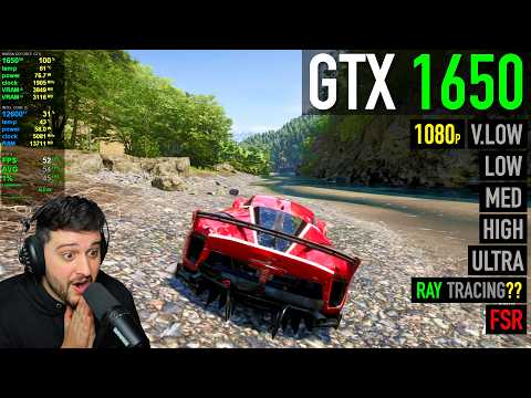 GTX 1650 - Forza Horizon 6 - INSANE Optimization! This is Crazy!!! thumbnail