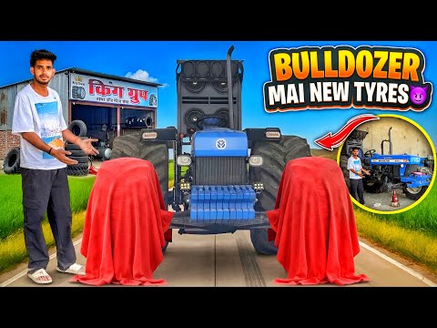 ?Finally आज़ bulldozer कि look change कर दि || indo fram harrow testing  thumbnail