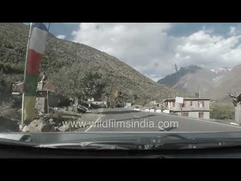 Driving through the cold desert landscapes of Lahaul Valley thumbnail
