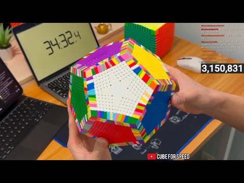 Zettaminx 13x13 Solving thumbnail