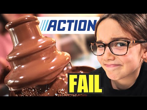 LA FONTANA DI CIOCCOLATO DI ACTION FUNZIONA? Proviamola thumbnail