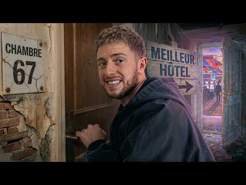 J’AI TESTÉ LE MEILLEUR vs LE PIRE HÔTEL DES ETATS-UNIS ! (on dort avec une souris mdrrr) thumbnail