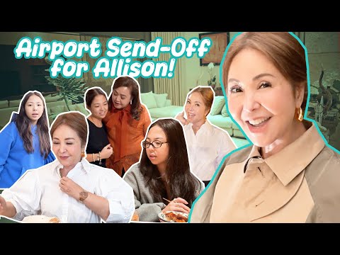 Airport Send-off for Allison! | Small Laude thumbnail