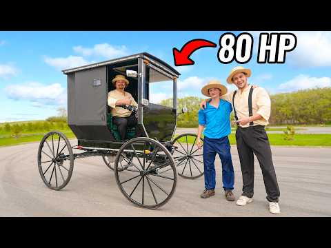 Motor Swapped Amish Buggy! thumbnail