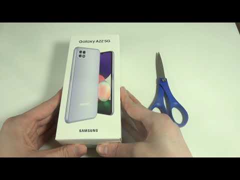 Samsung Galaxy A22 - Unboxing thumbnail
