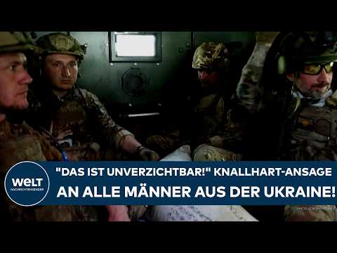 PUTINS KRIEG: "Das ist unverzichtbar!" Knallharte Ansage an alle Männer aus der Ukraine! thumbnail