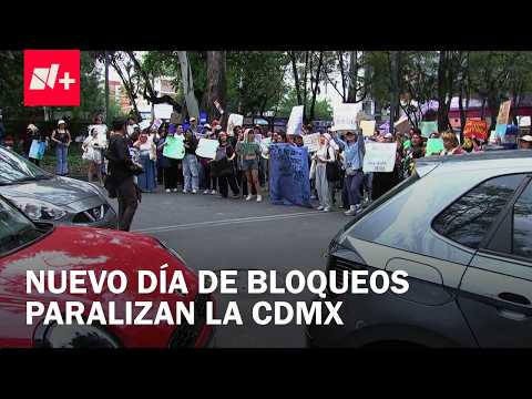 Jornada de bloqueos y manifestaciones desquician la Ciudad de México - En Punto thumbnail