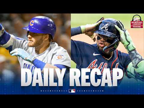 Braves' Ronald Acuña Jr.'s MONSTROUS grand slam over the Monster! Cubs' Ian Happ SINKS Pirates! thumbnail