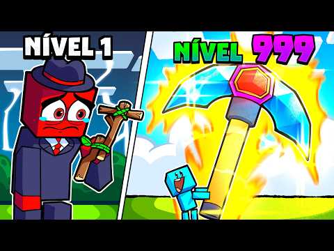 Evolui Minha PICARETA no NÍVEL MÁXIMO no Minecraft! thumbnail