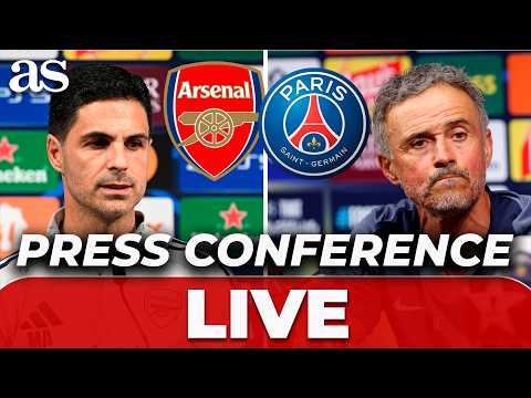 LIVE: LUIS ENRIQUE & ARTETA press conference after PSG vs ARSENAL | CHAMPIONS LEAGUE FINAL thumbnail