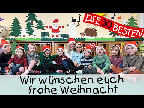 Wir wünschen euch frohe Weihnacht - Singen, Tanzen und Bewegen || Kinderlieder thumbnail