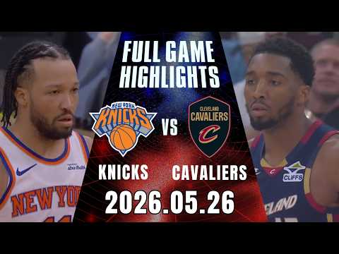 【2025-26 NBA】05/26 Game 4 #紐約尼克 vs #克里夫蘭騎士 全場賽事精華｜FULL GAME HIGHLIGHTS｜NBA 季後賽場場直播 thumbnail