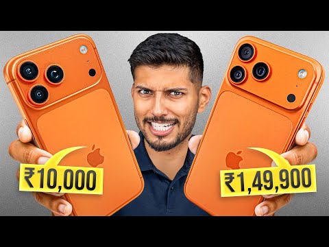 Fake Vs Real iPhone 17 Pro Max *₹10,000* thumbnail