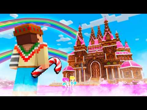 ¡Minecraft PERO TODO es DULCE! 🤤🍬🍫 MINECRAFT PERO SILVIOGAMER thumbnail