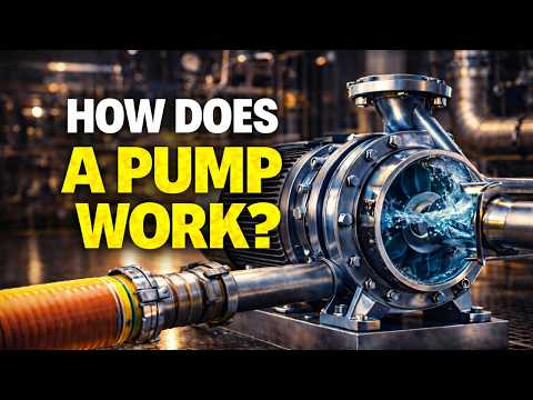 How Does a Pump Work? Principle, Centrifugal vs Positive Displacement, Cavitation and Efficiency! thumbnail