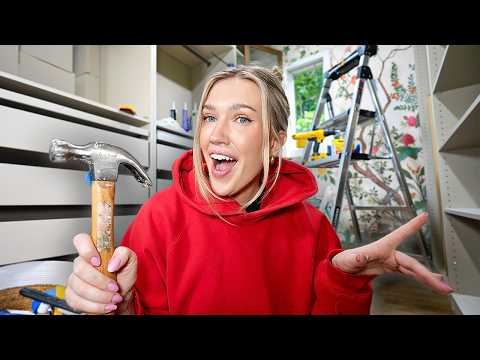 Transforming My Empty Room into a LUXURY Walk-In Closet thumbnail