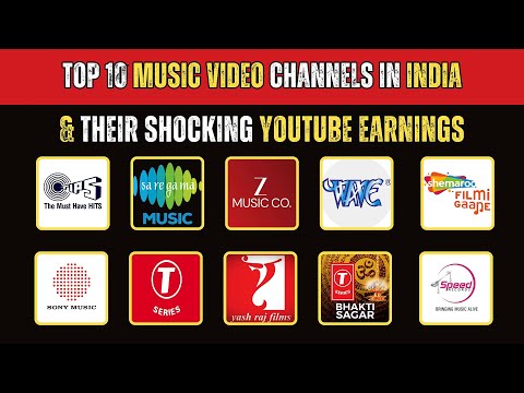 Top 10 Indian Music Channels & Their YouTube Earnings thumbnail