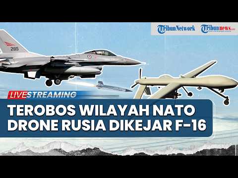 🔴Ketegangan Rusia-NATO: Jet F-16 Rumania Cegat Drone Moskow, Rusia Ancam Habisi 5.000 Pasukan AS thumbnail